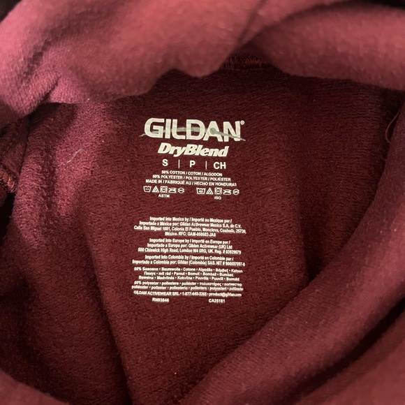 Harvard burgundy hoodie - Picture 4 of 4